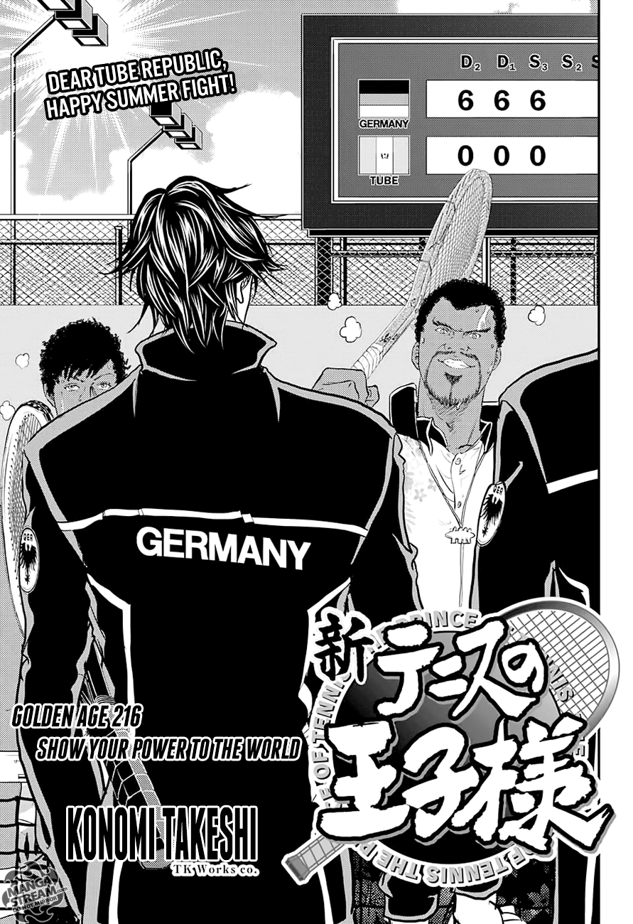 New Prince of Tennis Chapter 216 1